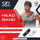 COUGAR Headband Sports,Gym Workout,Yoga Sweatband-All Sports Wear Headband Fitness Band Unisex 