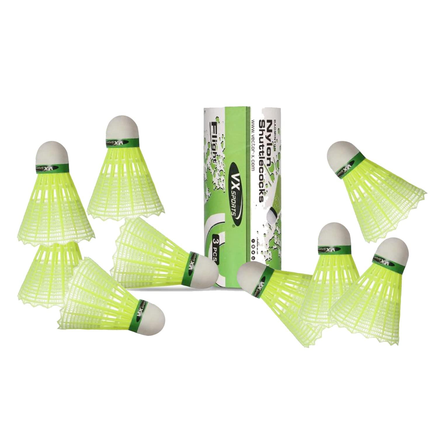 VECTOR X FLIGHT Nylon Shuttle - Green Shutt | Kibi Sports
