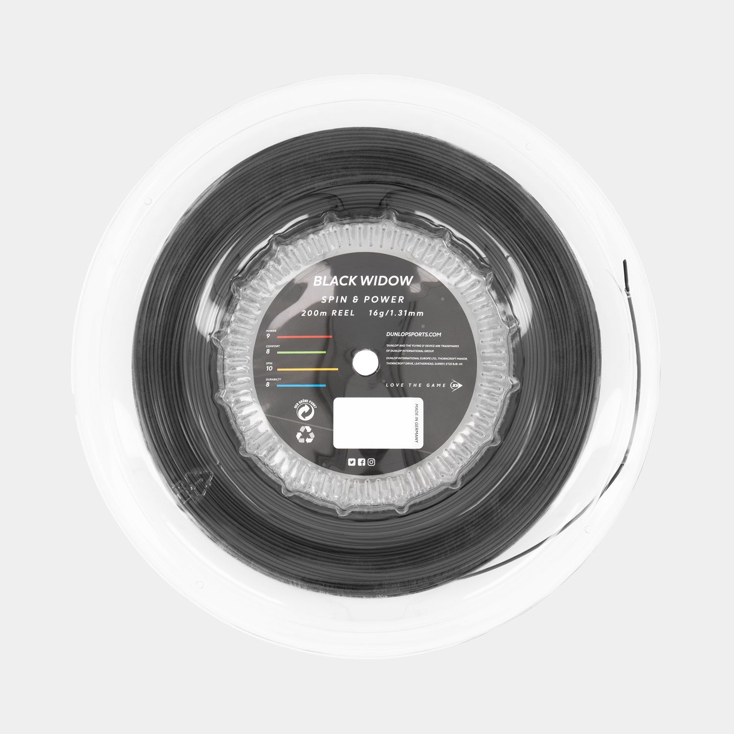 BLACK WIDOW - 16G 200 Meter Reel
