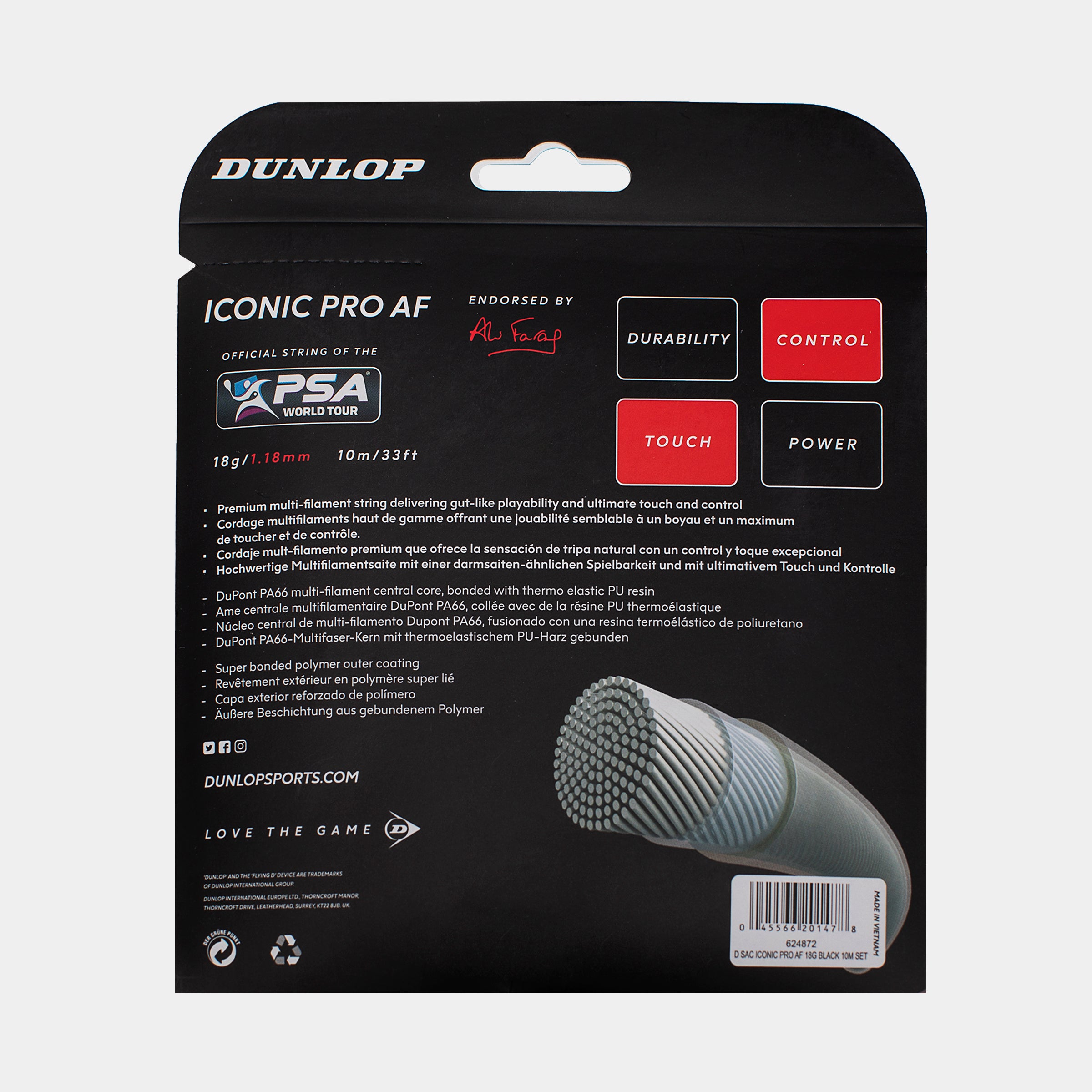 ICONIC PRO AF - 18G 10 Meter Set