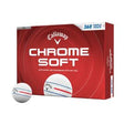Callaway Chrome Soft 360 Triple Track Golf Balls - White