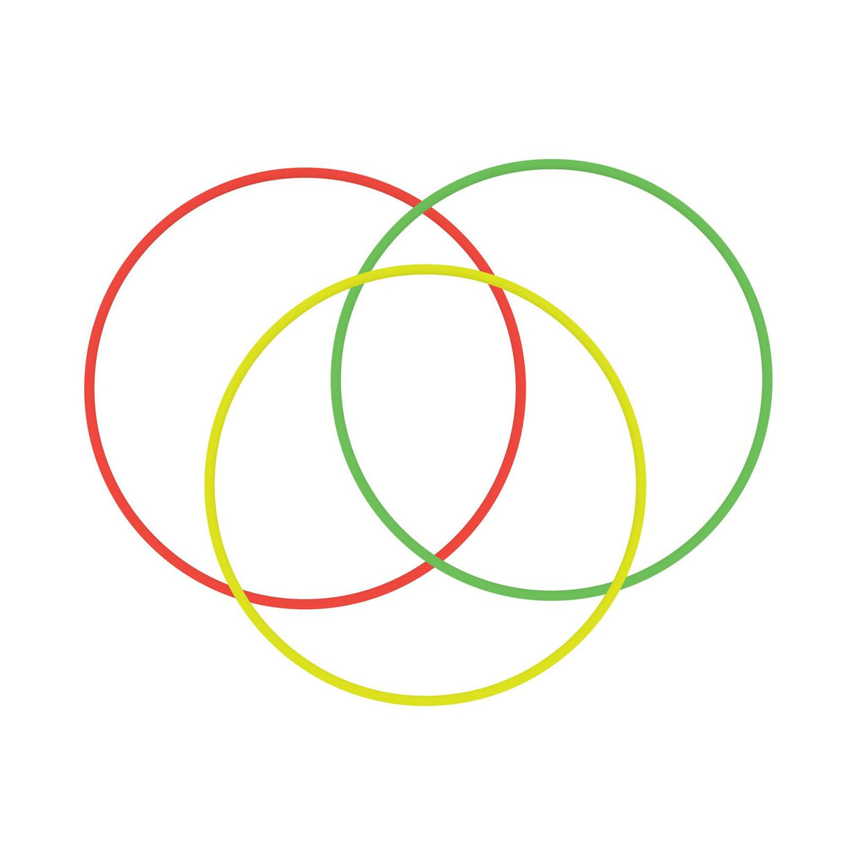 VIXEN HULA HOOPS : CLUB SINGLE COLOUR 18 MM