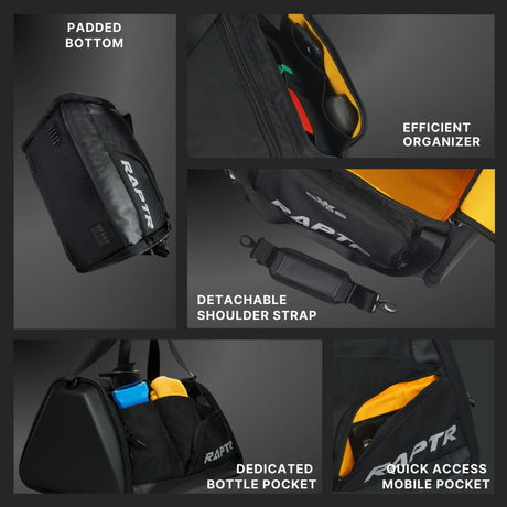 RAPTR - 40 litres, Hard Shell Premium moulded Duffle Bag