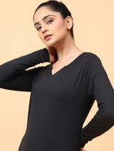 Active Full Sleeves T-shirt (Black)