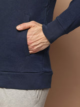 Alcis Men Navy Hoody