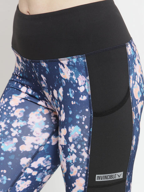 Invincible Women’s Bubbles Print Sports Luxe Leggings | K.L. Mahajan & Sons (Invincible)