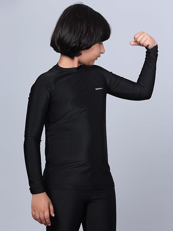 Vector X Unisex Kid's OKT-302 Compression Lycra Full Sleeve Top