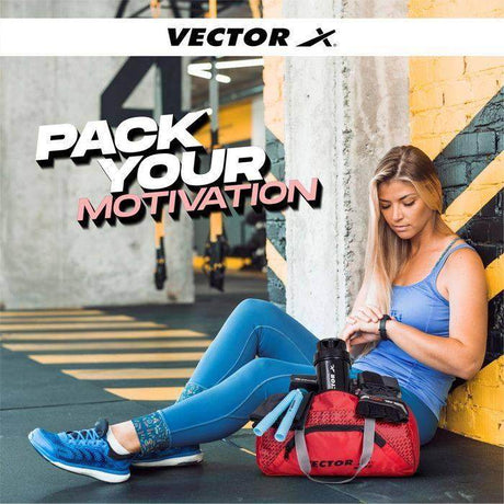 Vector X Blitz Gym Bag for Men|Gym Bag with Shoe Compartment|Gym Bag & Fitness Kit & Gym Bag