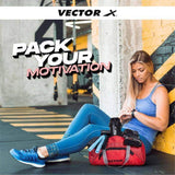 Vector X Blitz Gym Bag for Men|Gym Bag with Shoe Compartment|Gym Bag & Fitness Kit & Gym Bag