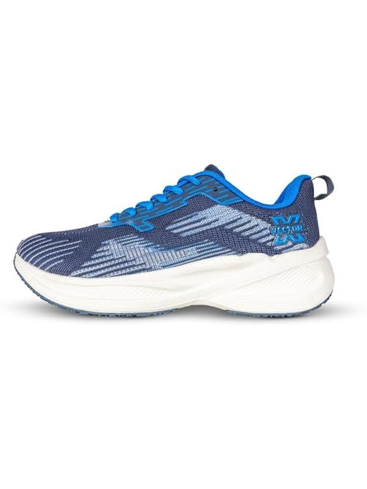 Vector X Sky Running Shoe Tennis Shoes | Rubber Sole with Knitted Upper Lightweight Sport Gym Jogging Walking Sneakers