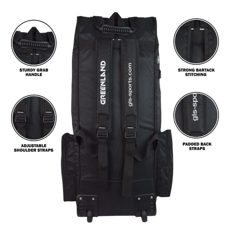 GLS Dragon 2.0 Duffle Wheelie Cricket Kit Bag | Greenland Enterprises (Gls Sports)