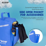 Viva Swimming SEA-Hoax Unisex Spacious Main Compartment kit Bag for Carrying Swimming Accessories Like Goggle, Cap, Kickboard+Extra 1 Side Pocket|Lightweight, Waterproof, Durable