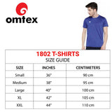 Omtex Sports Mens T-Shirt - Blue - 1802