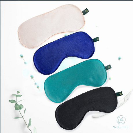 Mulberry Silk Eye Mask - Set of 4 | Wiselife