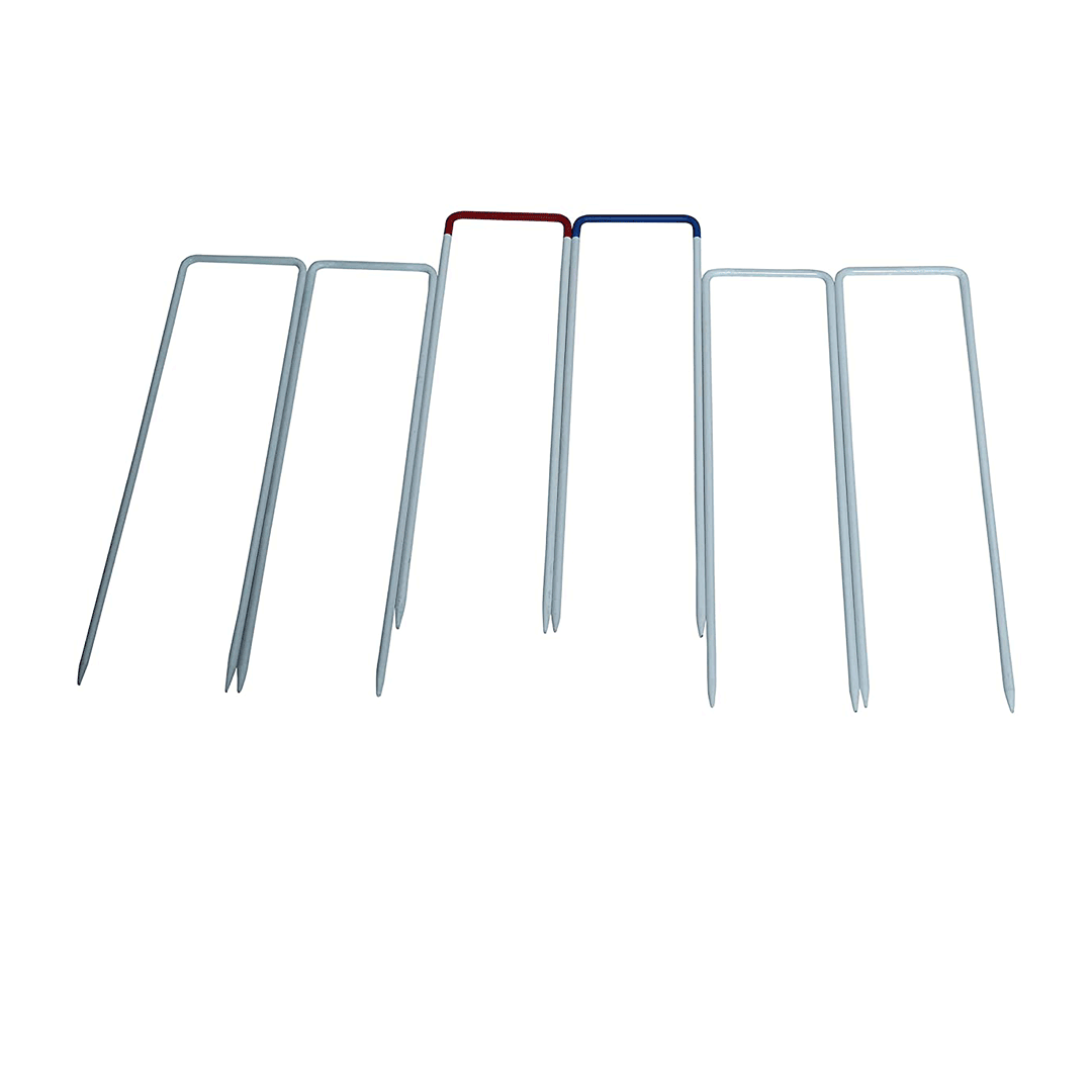 Synco Croquet Sport Family Croquet Set 6 Player, Family Set with Croquet Balls and Accessories (38 Inch), Perfect for Lawn, Backyard, Parks and Gardens for Fun, Party and Family Games.