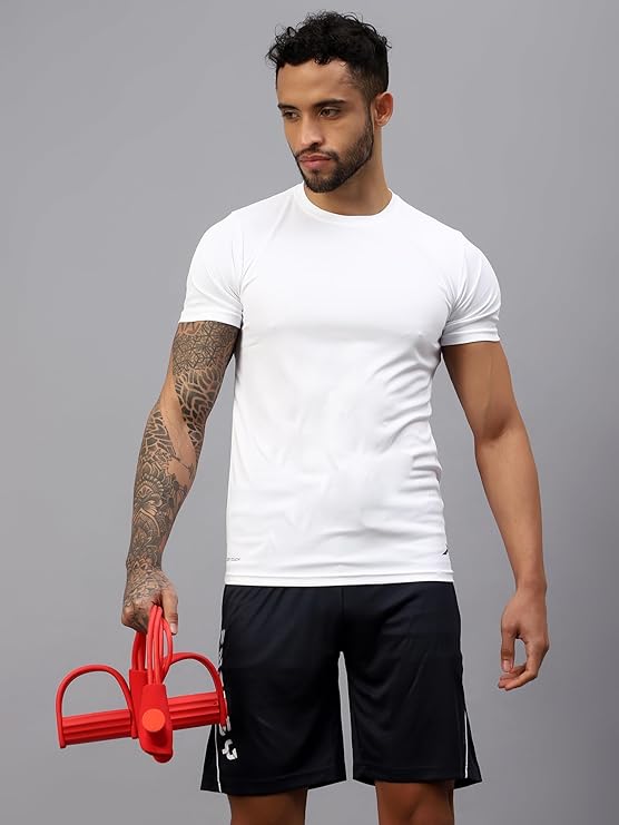 Vector X Mens Solid Crew Neck Short-Sleeve T-Shirt