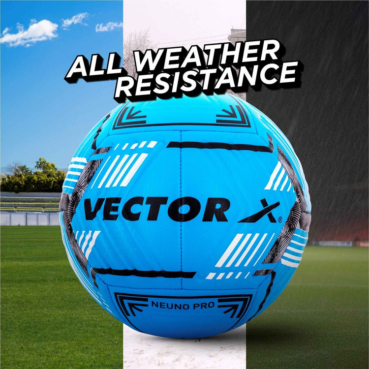 VECTOR X Premium Neuno Pro TPU 3D Embossed Machine Stitched Football - (Standard, Pack of 1)