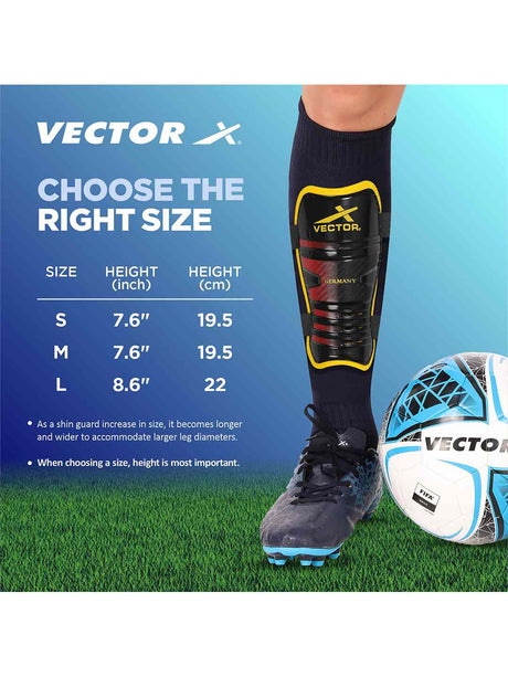 Vector X GERMANY Football Shin Guard