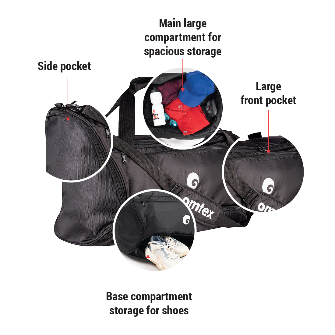 Omtex Gym Bag