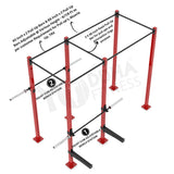 Freestanding CrossFit Rig - 10 Ft