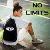 Joss Green 9L|Sports Bag|Swimming Equipment Bags|Netball Bags|Dry Bags|Drawstring Bag for Shoes & Clothes|Sports Gear|Accessory Pocket |Gym Bag |Tuition Bag|1 Bottle Holder