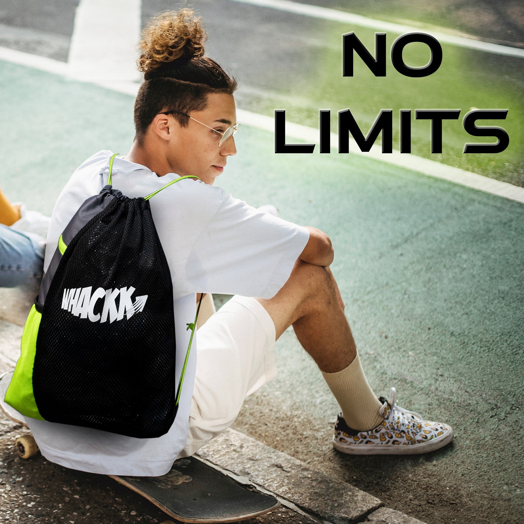 Joss Green 9L|Sports Bag|Swimming Equipment Bags|Netball Bags|Dry Bags|Drawstring Bag for Shoes & Clothes|Sports Gear|Accessory Pocket |Gym Bag |Tuition Bag|1 Bottle Holder