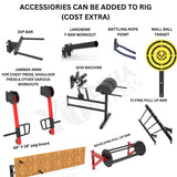 Wall Mounted CrossFit Rig - 24 Ft