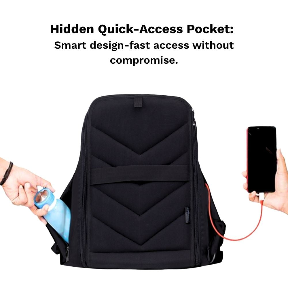 Zarc X: 22L Anti-Theft Laptop Backpack for 15.6” Laptops | Secure & Sleek Design