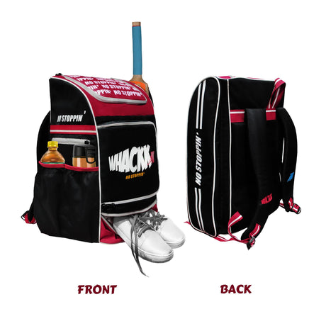 Blast Junior 37L Red Black|Cricket Kit Bag |1 Pocket for Bat |2 Water Bottle Holders|Upto 10yrs Kids Kitbag |Leg pad Upto 12.5 "|Shoe & Accessories Pockets |Lightweight |Dual Opening