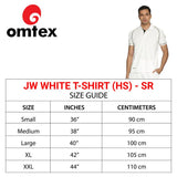 JW Cricket Whites T-shirt (Half Sleeve) - Sr