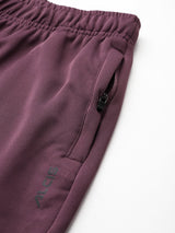 Men All Day Flex Track Pant Wine