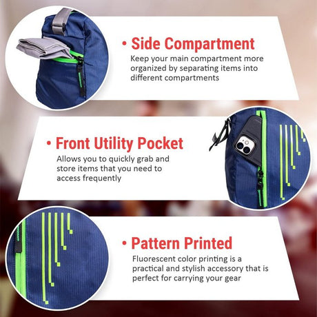 Vector X Stealth Kit Bag for Men and Women Use for Multipurpose Travel, Gym,Fitness, Hanging Organiser