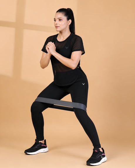Invincible Women's Yoga Training Mesh Tee