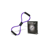 Vector X Resistance Bands, Figure 8 Exercise Bands Thermoplastic Elastomer Rubber (TPER) Material for Stretching Arms, Chest Expander, Yoga Gym Fitness Pulling Rope|Toning Tube|Gym Exercise for  Equipment for Home Workout|Ideal for Men & Women