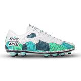 Vector X Breeze Pro Soccer Studs Fully Embossed Synthetic Upper|Double Colour TPU sole Football Shoes For Men