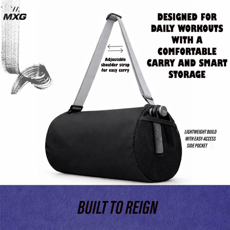 MXG FitGo X 20L Gym Bag for Men & Women | Durable Polyester Duffle Bag for Gym, Workout, Sports & Travel - Image 6 | KIBI SPORTS
