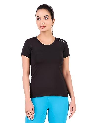 VECTOR X OGT-317 WOMEN'S SMART FIT SPORTS ROUND NECK T-SHIRTS