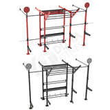 Wall Mounted CrossFit Rig - 14 FT With Storage