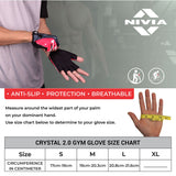 Nivia Crystal 2.0 Gym Gloves