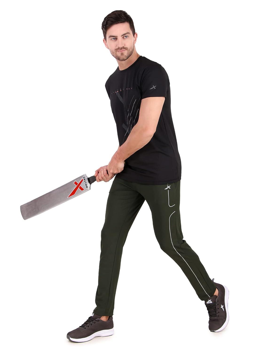 VECTOR X OML-264 Men Solid Slim-Fit Track Pant