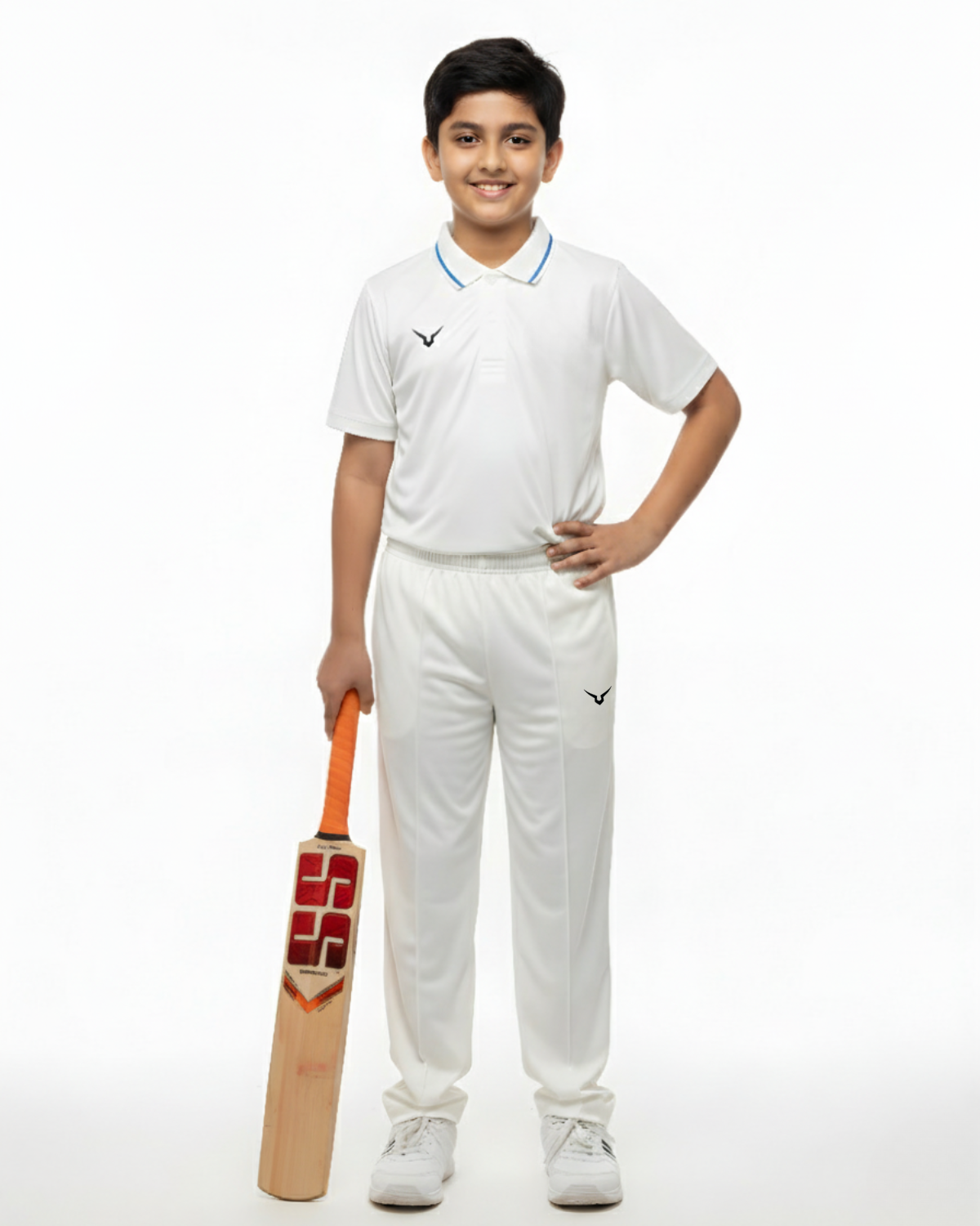 Invincible Kid's Elite Cricket Short Sleeve Tee