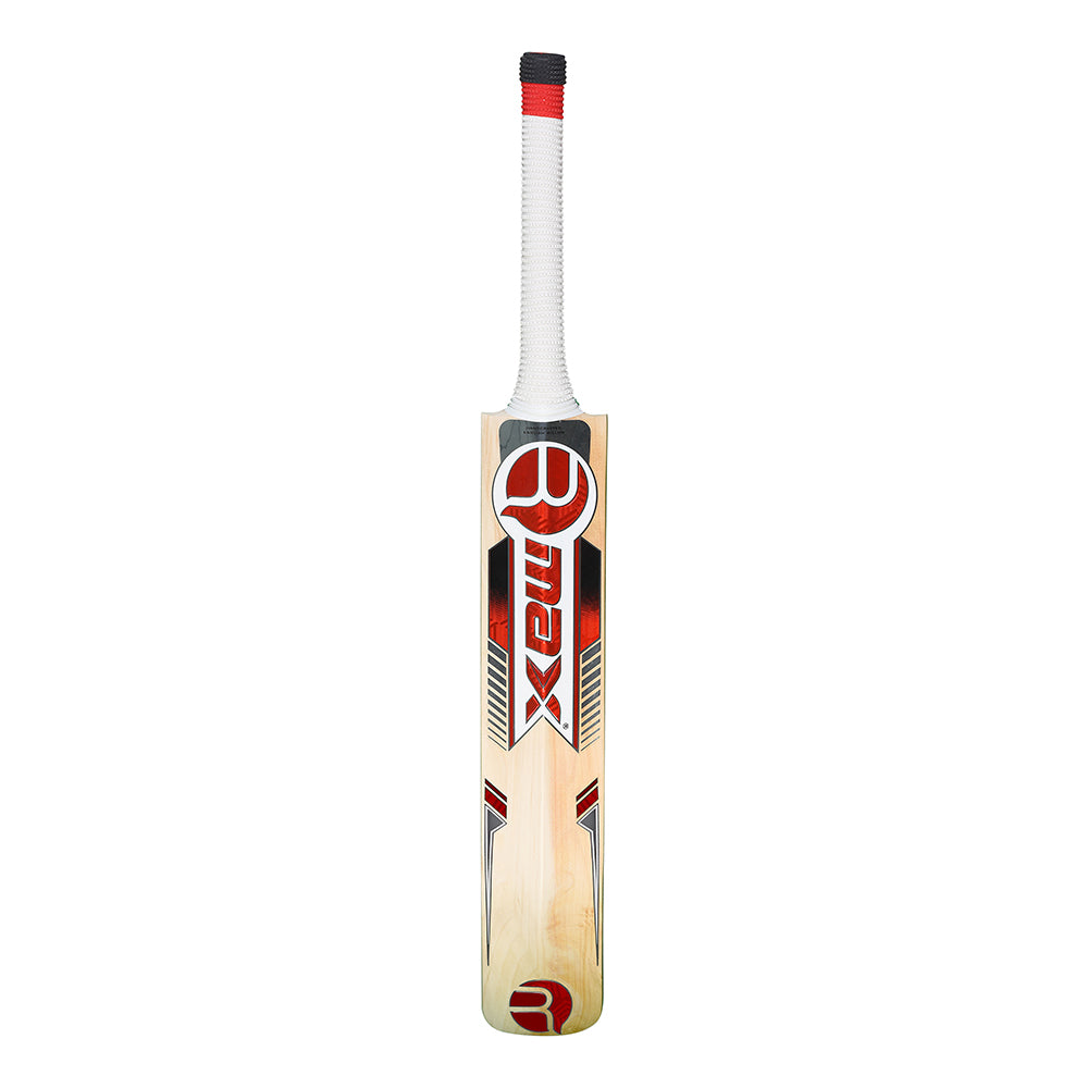 RMax English Willow Neo Plus Leather Ball Cricket Bat with Bat Cover | Kibi Sports