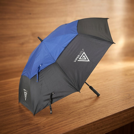 Viper Golf TourTuf Double Canopy Umbrella - Black/Blue - bg-swap