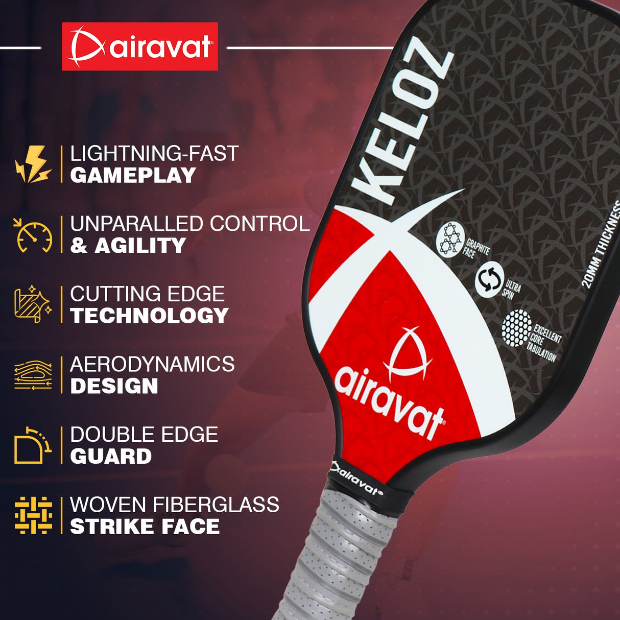 KELOZ PICKLEBALL PADDLE 7402
