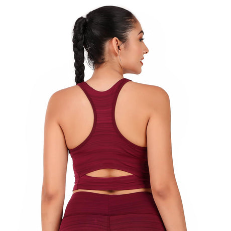 Vector X OSB-279 Women's Yoga Stretchable Sports Bra and Full Length Tights set