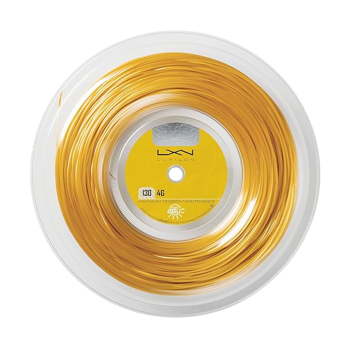 LUXILON 4G 16L Tennis String Reel (200 m) - Gold