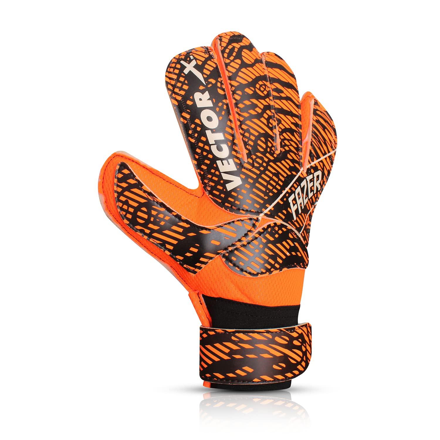 VECTOR X Fazer Goalkeeping Gloves (Orange)