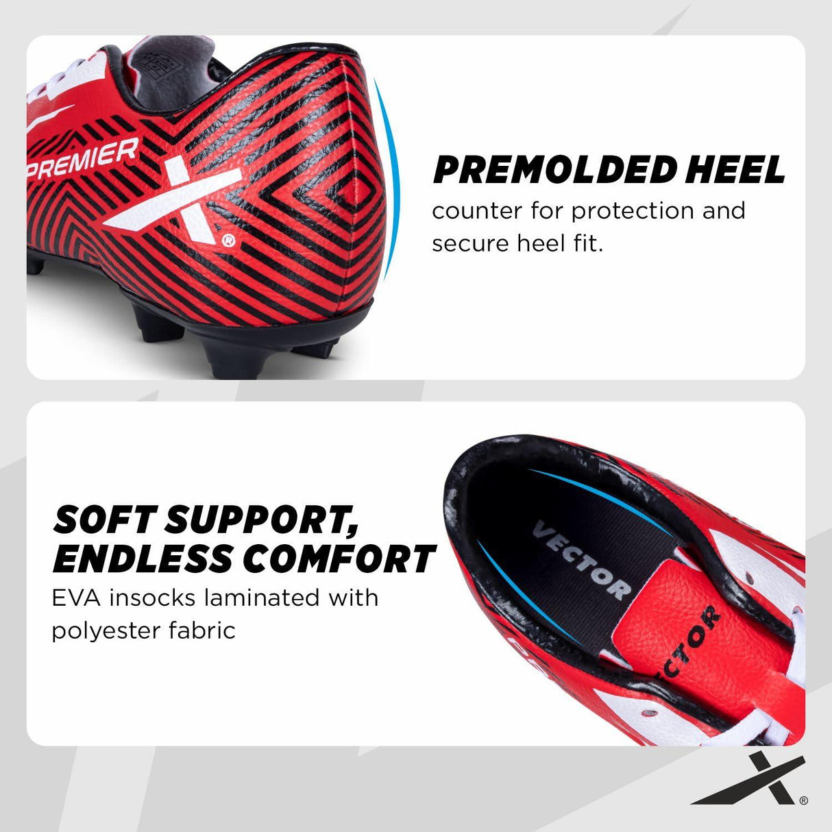 VECTOR X Premier Football studs Football Shoes For Men