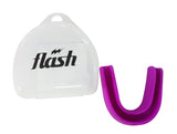 Synco Flavoured Mouth Guard/Gum Shield - for Boxing, MMA, Rugby, Muay Thai, Hockey, Judo, Karate Martial Arts and All Contact Sports| 1 Pc (Purple) (Pack of 2)