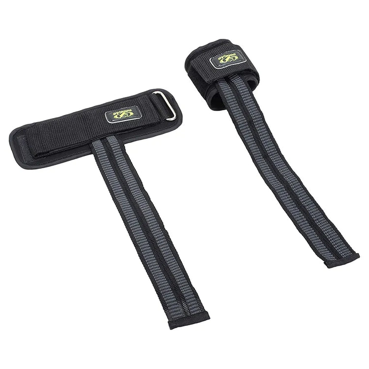 Cougar Weight Lifting Strap Non - Slip Weight Lifting Straps Power Lifting Dead-Lifts Gym bar Wrist Wrap Support Dumbbell Support